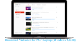 Download Youtube videos by using Videoder for PC