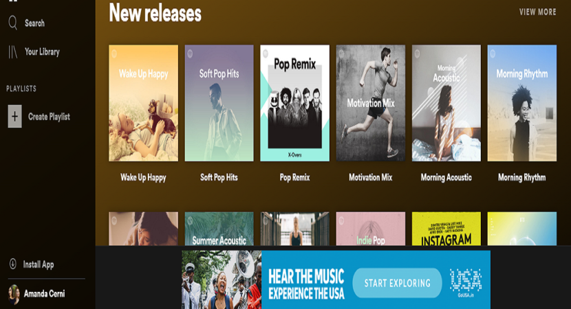 Spotify Web Player