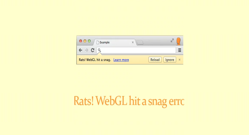 webgl hit a snag