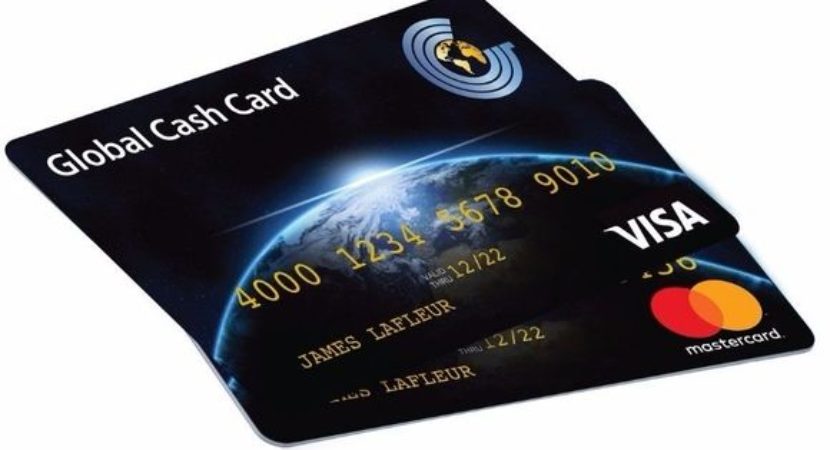 Activate Global cash card