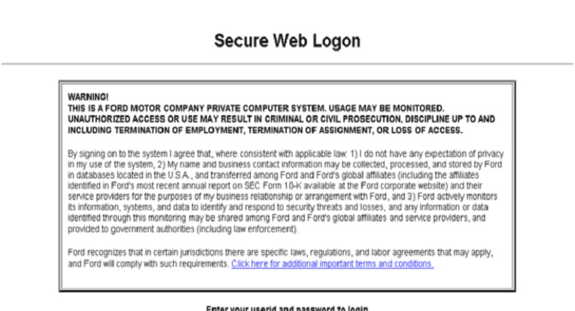 FMCDealer Login