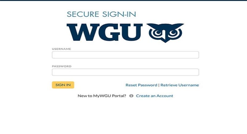WGU login