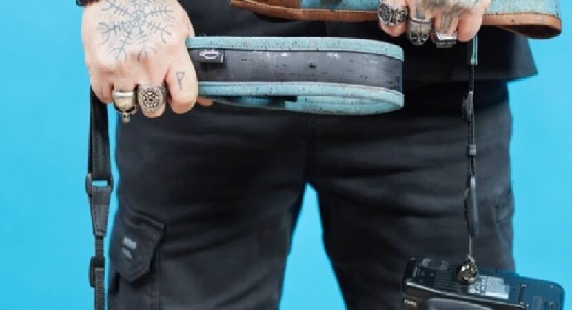 Cork camera strap