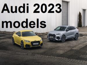 Audi 2023 models